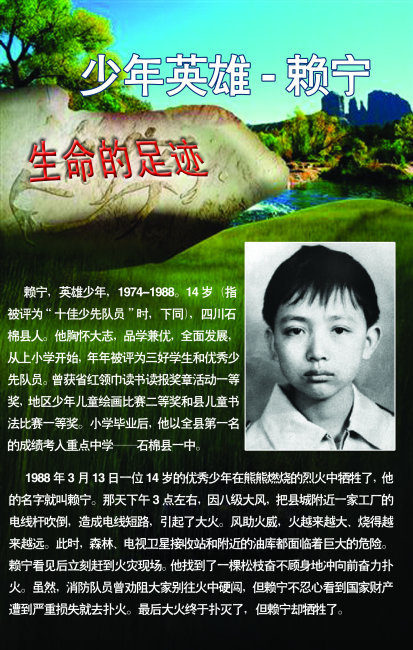 少年英雄+<em>赖宁</em>