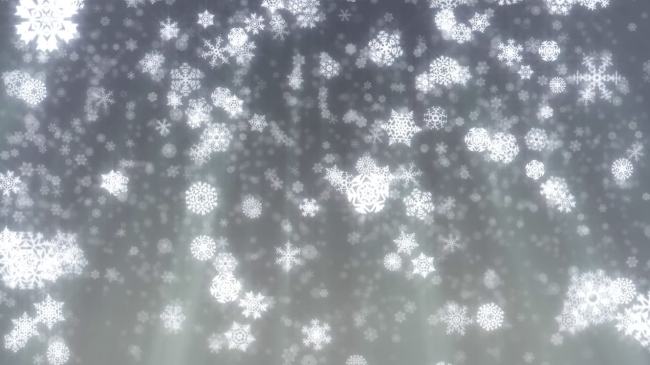 雪花飞舞