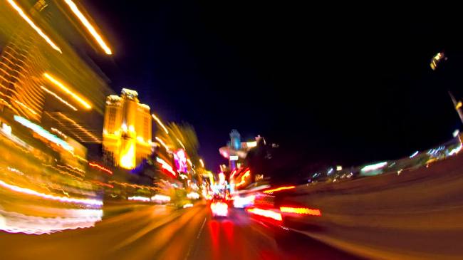 城市夜景生活快节奏视频素材