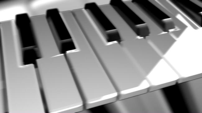 快速移动键盘乐器音乐钢琴超高清视频素材-动