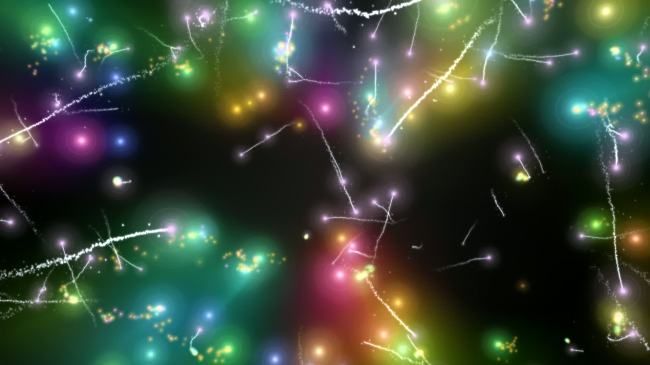 晚会大屏幕超炫唯美的粒子光影特效视频-LED