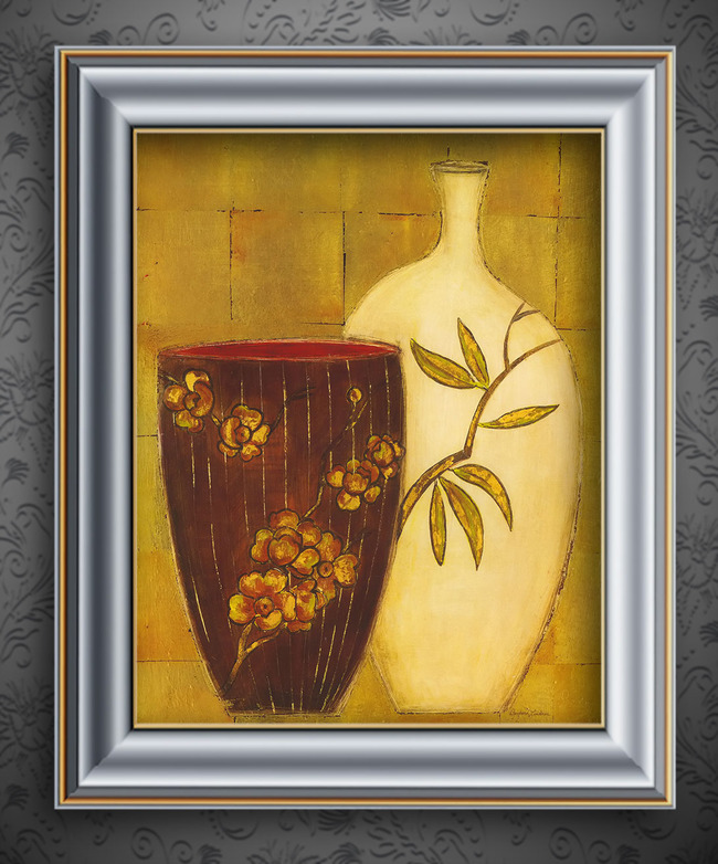 原创专区 > 花瓶抽象主义风格油画关键词: 罐子 花瓶 静物油画 抽象