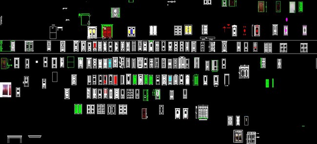 【】2014高端實木門款圖庫_圖片編號:wli12205847_cad