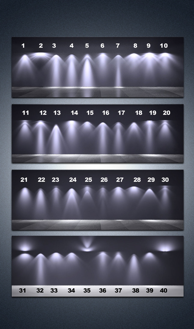【ies】家装室内设计40种3d光域网