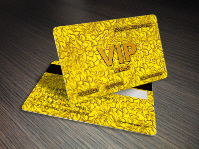 【psd】尊贵浮雕vip会员金卡
