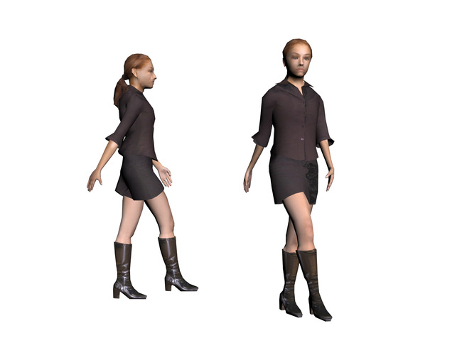 max3d人體模型服裝模特3d遊戲人物模型